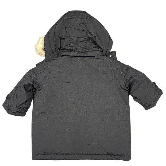 Vintage Phat Farm Boys Winter Puffer Jacket Black Size 6-12 Months - Picture 2 of 13